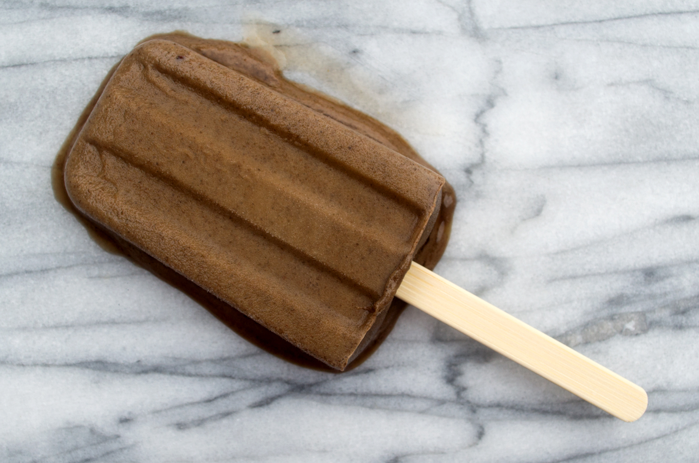 Cold Brew Coffee Popsicle Melting