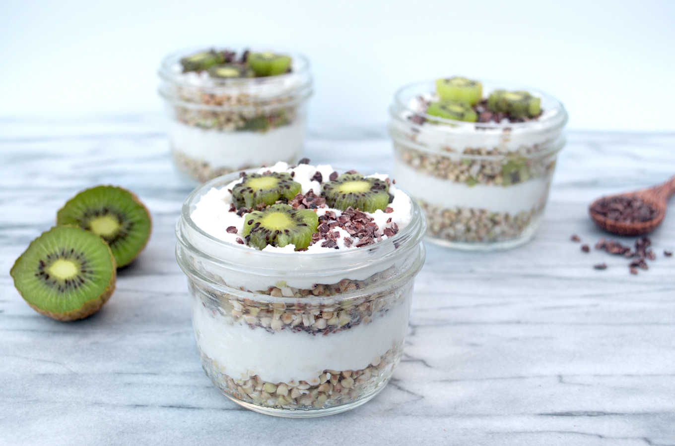 Sprouted Buckwheat Breakfast Bowls