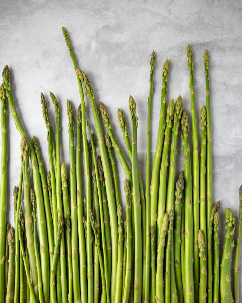 Freshly Picked Asparagus