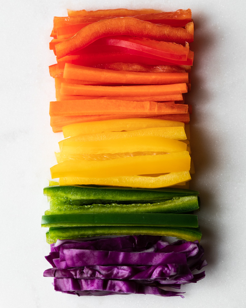 Rainbow Vegetables