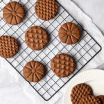 Coffee Hazelnut Shortbread Cookies