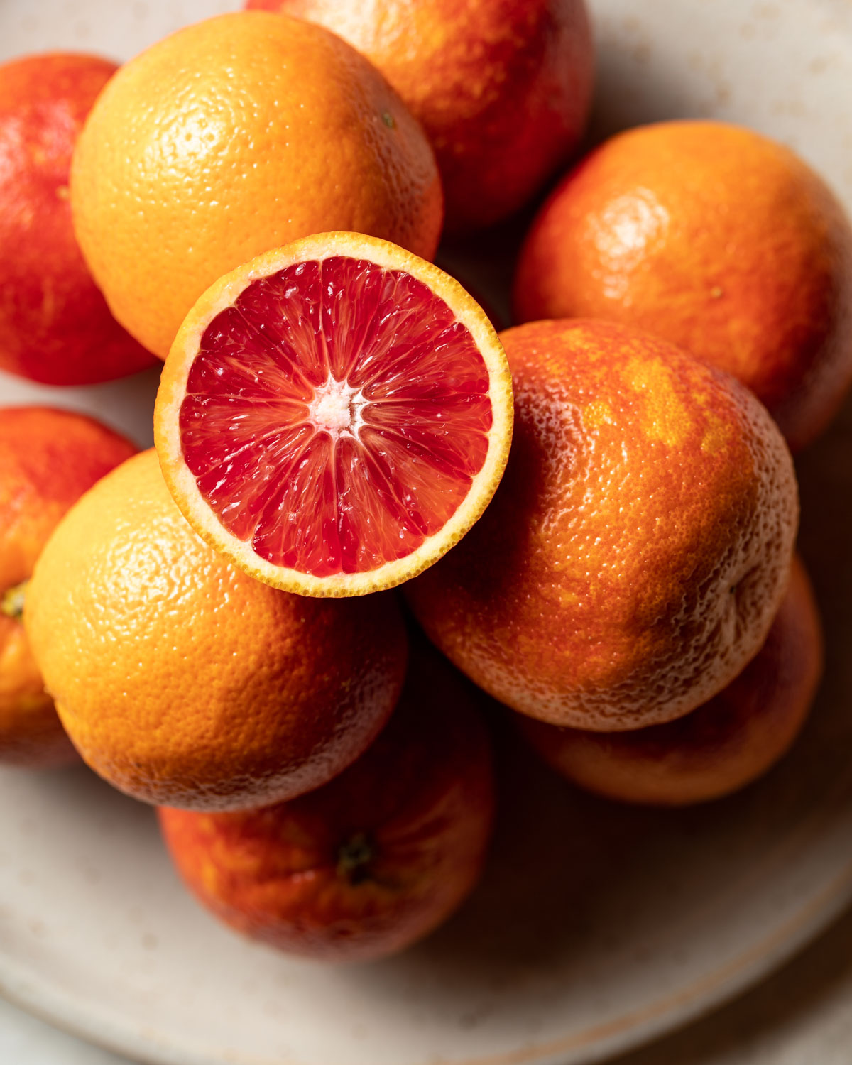 Vibrant blood oranges make a perfect topping for a buckwheat breakfast bowl.